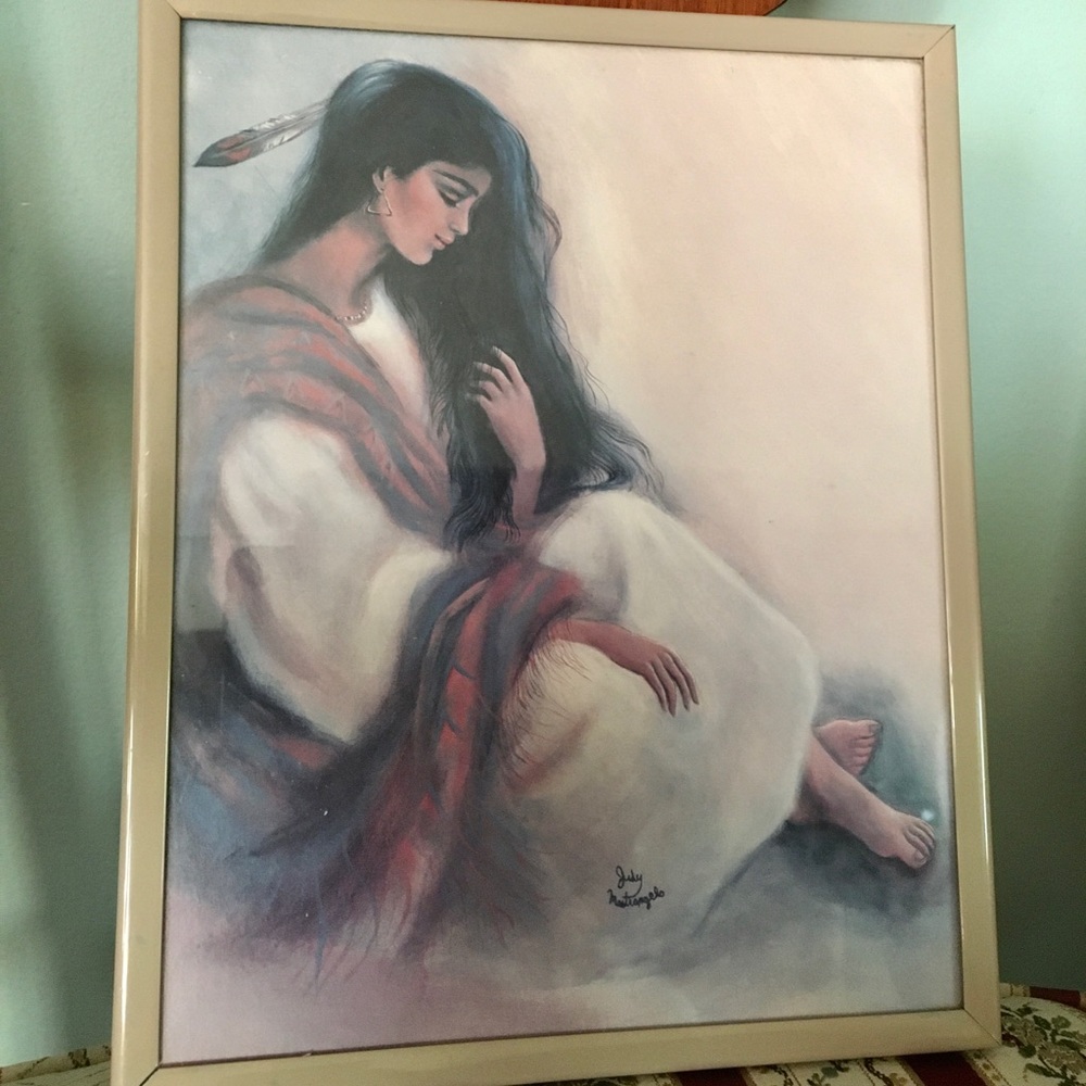 2 maiden paintings